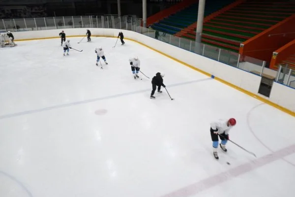 ice hockey rink
